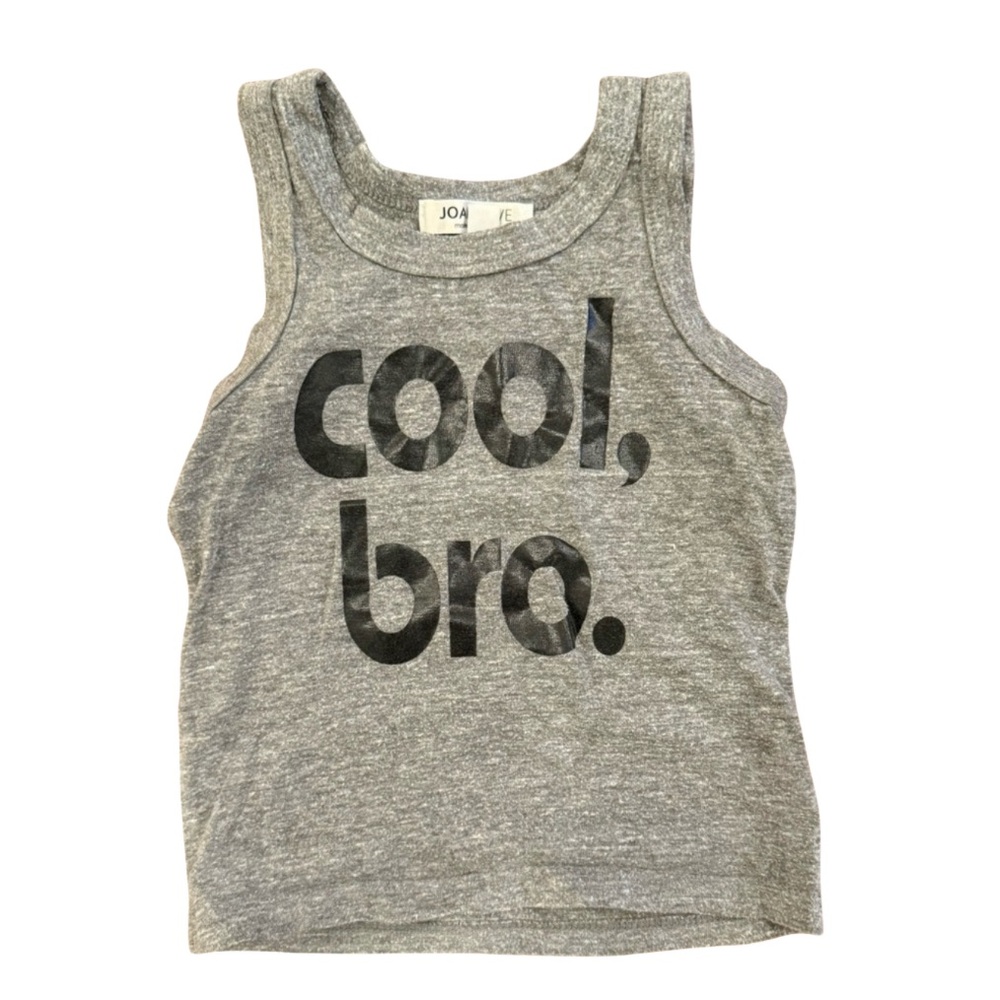 Joah Love baby boys cool bro grey tank top 18 months in excellent used condition